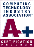 A+ Certification logo