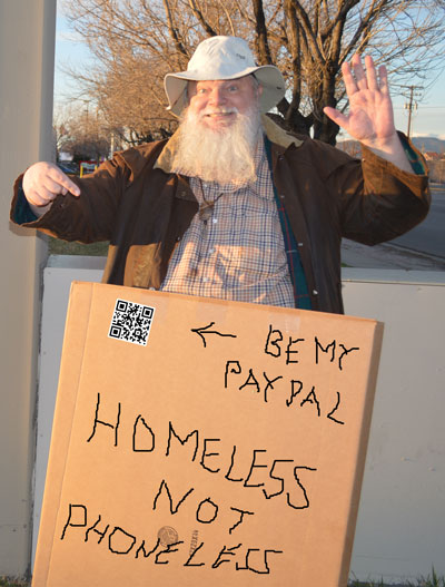homeless not phoneless